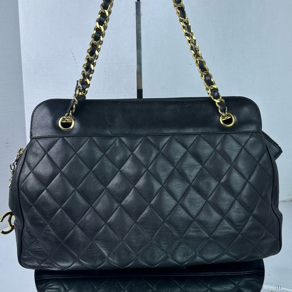CHANEL CHARM Lambskin Matelasse Chain Shoulder Bag - Picture 1 of 15
